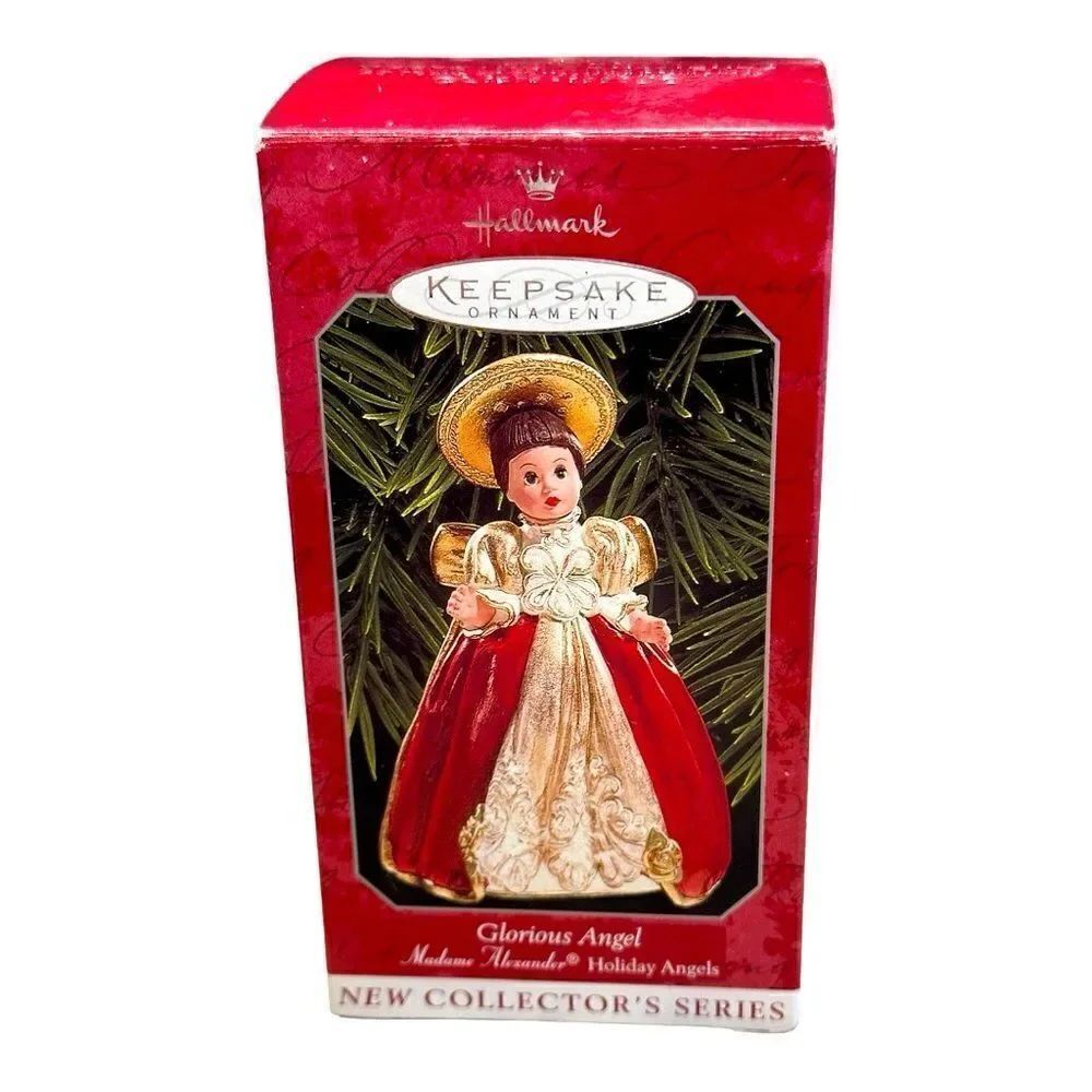 Madame Alexander, Glorious Angel 1st In Series,Hallmark Christmas Ornament 1998